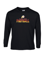 Tulare Union HS Football Splatter - Cotton Longsleeve