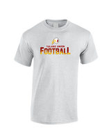 Tulare Union HS Football Splatter - Cotton T-Shirt