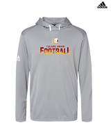 Tulare Union HS Football Splatter - Mens Adidas Hoodie