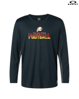 Tulare Union HS Football Splatter - Mens Oakley Longsleeve