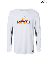 Tulare Union HS Football Splatter - Mens Oakley Longsleeve