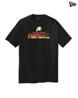 Tulare Union HS Football Splatter - New Era Performance Shirt