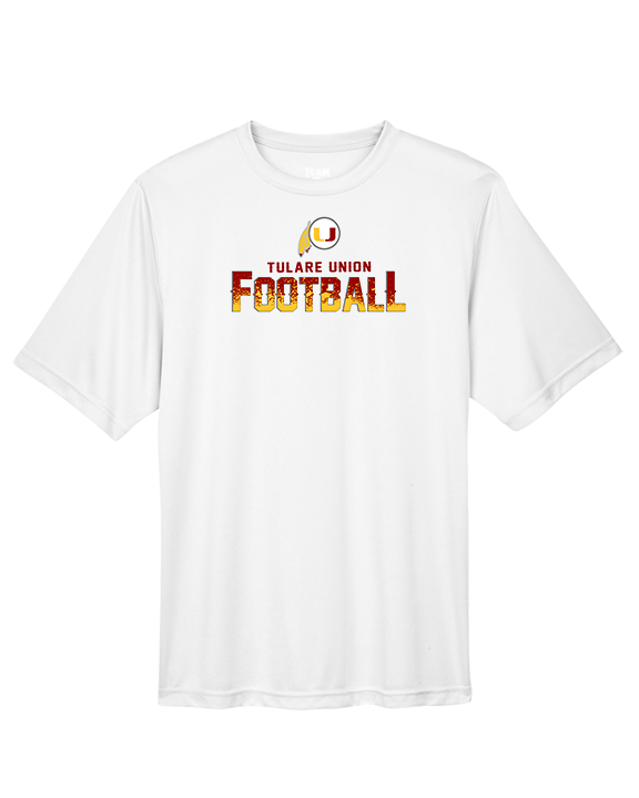Tulare Union HS Football Splatter - Performance Shirt