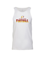 Tulare Union HS Football Splatter - Tank Top