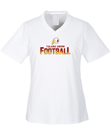 Tulare Union HS Football Splatter - Womens Performance Shirt