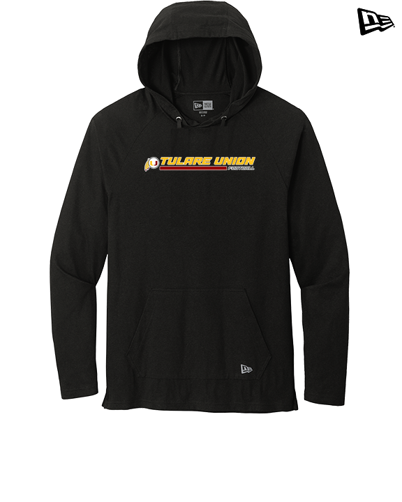 Tulare Union HS Football Switch - New Era Tri-Blend Hoodie