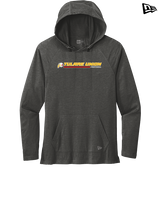 Tulare Union HS Football Switch - New Era Tri-Blend Hoodie