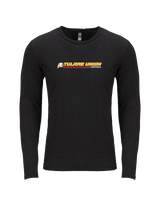 Tulare Union HS Football Switch - Tri-Blend Long Sleeve