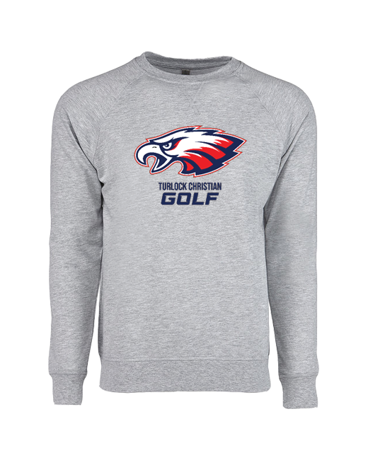 Turlock Christian HS GG Eagle - Crewneck Sweatshirt