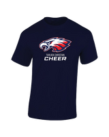 Turlock Christian HS CHEER Eagle - Cotton T-Shirt