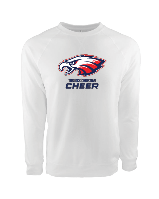 Turlock Christian HS CHEER Eagle - Crewneck Sweatshirt