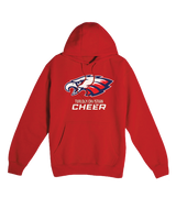 Turlock Christian HS CHEER Eagle - Cotton Hoodie