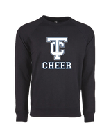 Turlock Christian HS CHEER Logo - Crewneck Sweatshirt