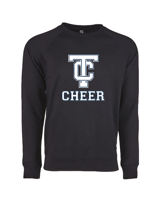 Turlock Christian HS CHEER Logo - Crewneck Sweatshirt