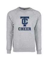 Turlock Christian HS CHEER Logo - Crewneck Sweatshirt