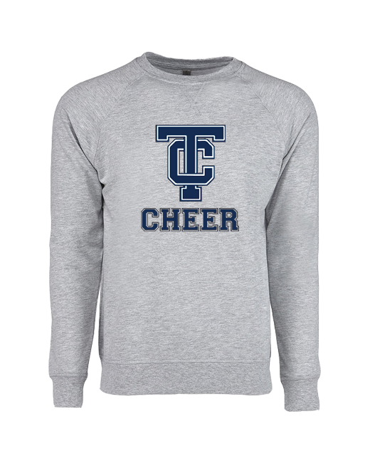 Turlock Christian HS CHEER Logo - Crewneck Sweatshirt