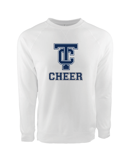 Turlock Christian HS CHEER Logo - Crewneck Sweatshirt