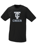 Turlock Christian HS CHEER Logo - Performance T-Shirt