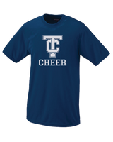 Turlock Christian HS CHEER Logo - Performance T-Shirt