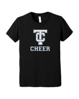 Turlock Christian HS CHEER Logo - Youth T-Shirt
