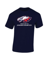 Turlock Christian HS XC Eagle - Cotton T-Shirt