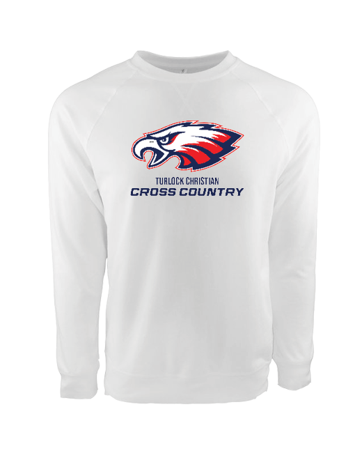 Turlock Christian HS XC Eagle - Crewneck Sweatshirt