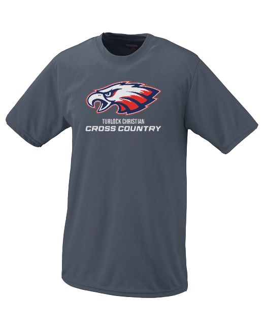 Turlock Christian HS XC Eagle - Performance T-Shirt