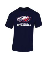 Turlock Christian HS BB Eagle - Cotton T-Shirt