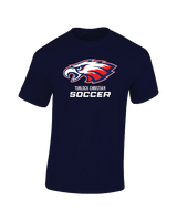 Turlock Christian HS SOCC Eagle - Cotton T-Shirt