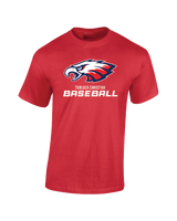 Turlock Christian HS BB Eagle - Cotton T-Shirt