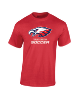 Turlock Christian HS SOCC Eagle - Cotton T-Shirt