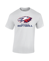 Turlock Christian HS SBALL Eagle - Cotton T-Shirt