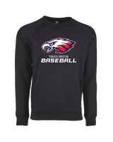 Turlock Christian HS BB Eagle - Crewneck Sweatshirt