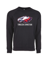 Turlock Christian Eagle - Crewneck Sweatshirt
