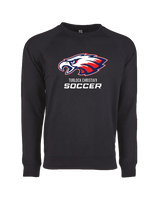 Turlock Christian HS SOCC Eagle - Crewneck Sweatshirt
