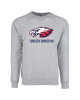 Turlock Christian Eagle - Crewneck Sweatshirt
