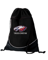 Turlock Christian Eagle - Drawstring Bag