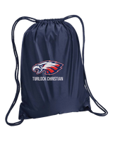 Turlock Christian Eagle - Drawstring Bag