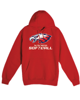 Turlock Christian HS SBALL Eagle - Cotton Hoodie