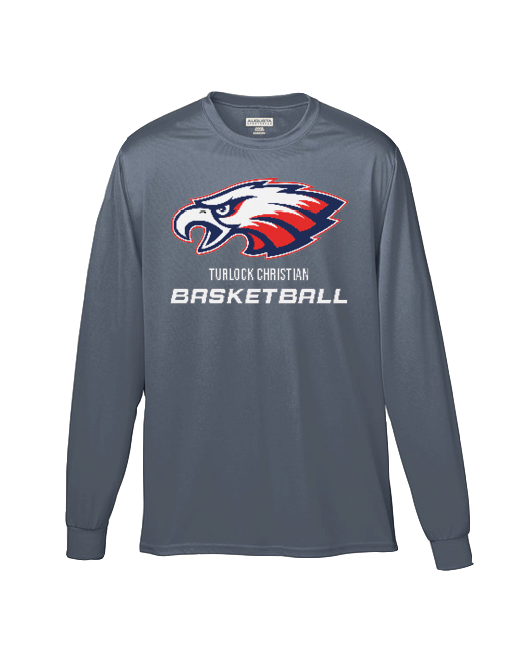 Turlock Christian HS BALL Eagle - Performance Long Sleeve