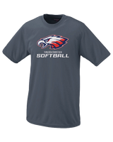 Turlock Christian HS SBALL Eagle - Performance T-Shirt