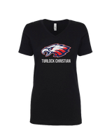 Turlock Christian Eagle - Women’s V-Neck