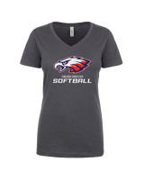 Turlock Christian HS SBALL Eagle - Women’s V-Neck