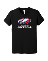 Turlock Christian HS SBALL Eagle - Youth T-Shirt