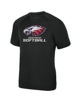 Turlock Christian HS SBALL Eagle - Youth Performance T-Shirt