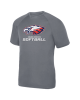 Turlock Christian HS SBALL Eagle - Youth Performance T-Shirt