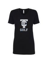 Turlock Christian HS GG Logo - Women’s V-Neck