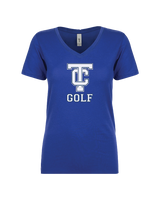 Turlock Christian HS GG Logo - Women’s V-Neck