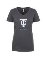 Turlock Christian HS GG Logo - Women’s V-Neck