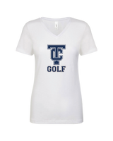 Turlock Christian HS GG Logo - Women’s V-Neck